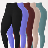 Conjunto 5 Leggings Modeladoras Empina BumBum