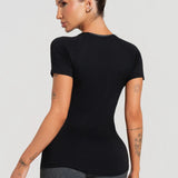 Blusa feminina com manga raglan soul