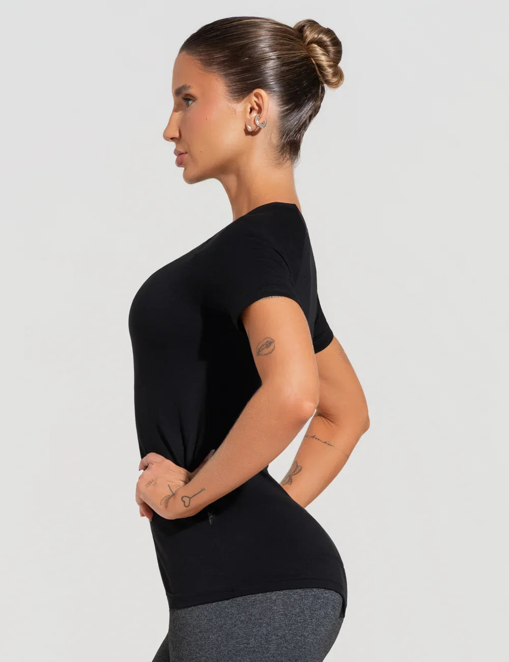 Blusa feminina com manga raglan soul