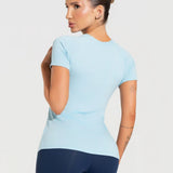 Blusa feminina com manga raglan soul