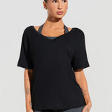 Blusa feminina com decote v soul