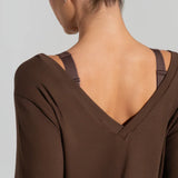 Blusa feminina com decote v soul