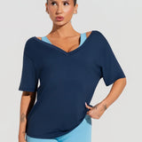 Blusa feminina com decote v soul