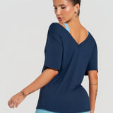 Blusa feminina com decote v soul