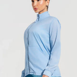 Casaco corta vento fitness feminino soul