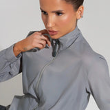 Casaco corta vento fitness feminino soul