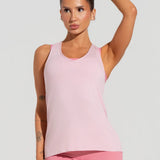 Camiseta fitness feminina modelo nadador soul rosa