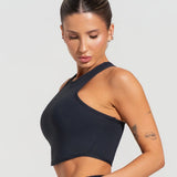Cropped fitness feminino com cava americana soul