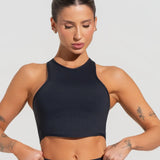 Cropped fitness feminino com cava americana soul