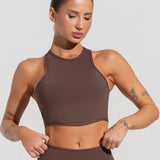 Cropped fitness feminino com cava americana soul