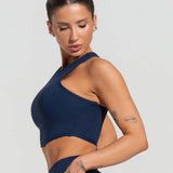 Cropped fitness feminino com cava americana soul