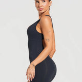 Macaquinho fitness feminino nadador com decote soul