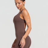 Macaquinho fitness feminino nadador com decote soul