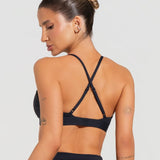 Cropped fitness feminino com cava americana soul