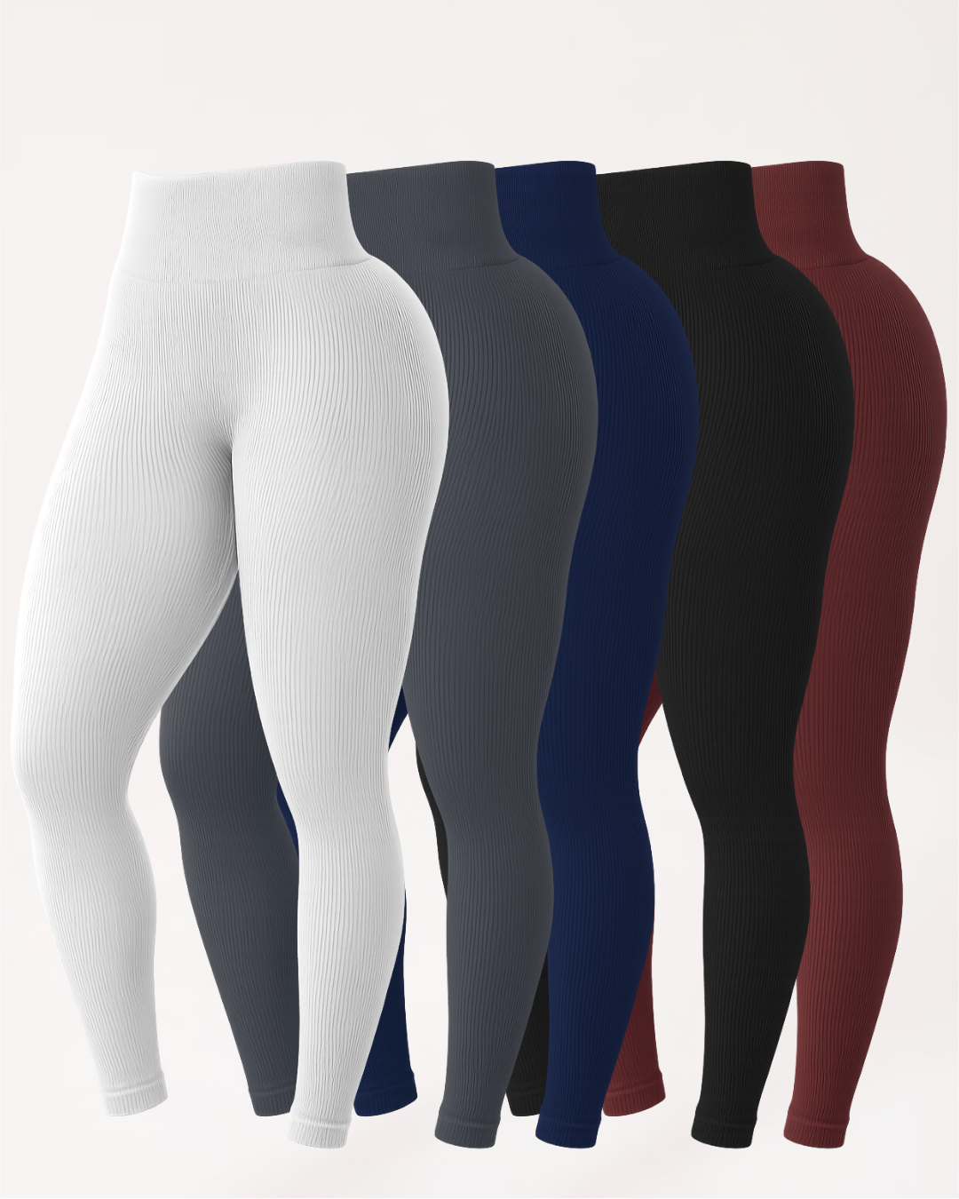 Conjunto 5 Leggings Modeladoras Empina BumBum