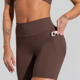 Bermuda fitness feminina com bolsos soul