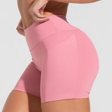 Short fitness feminino com bolsos soul azul