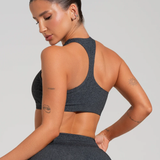 Top fitness feminino modelo nadador soul