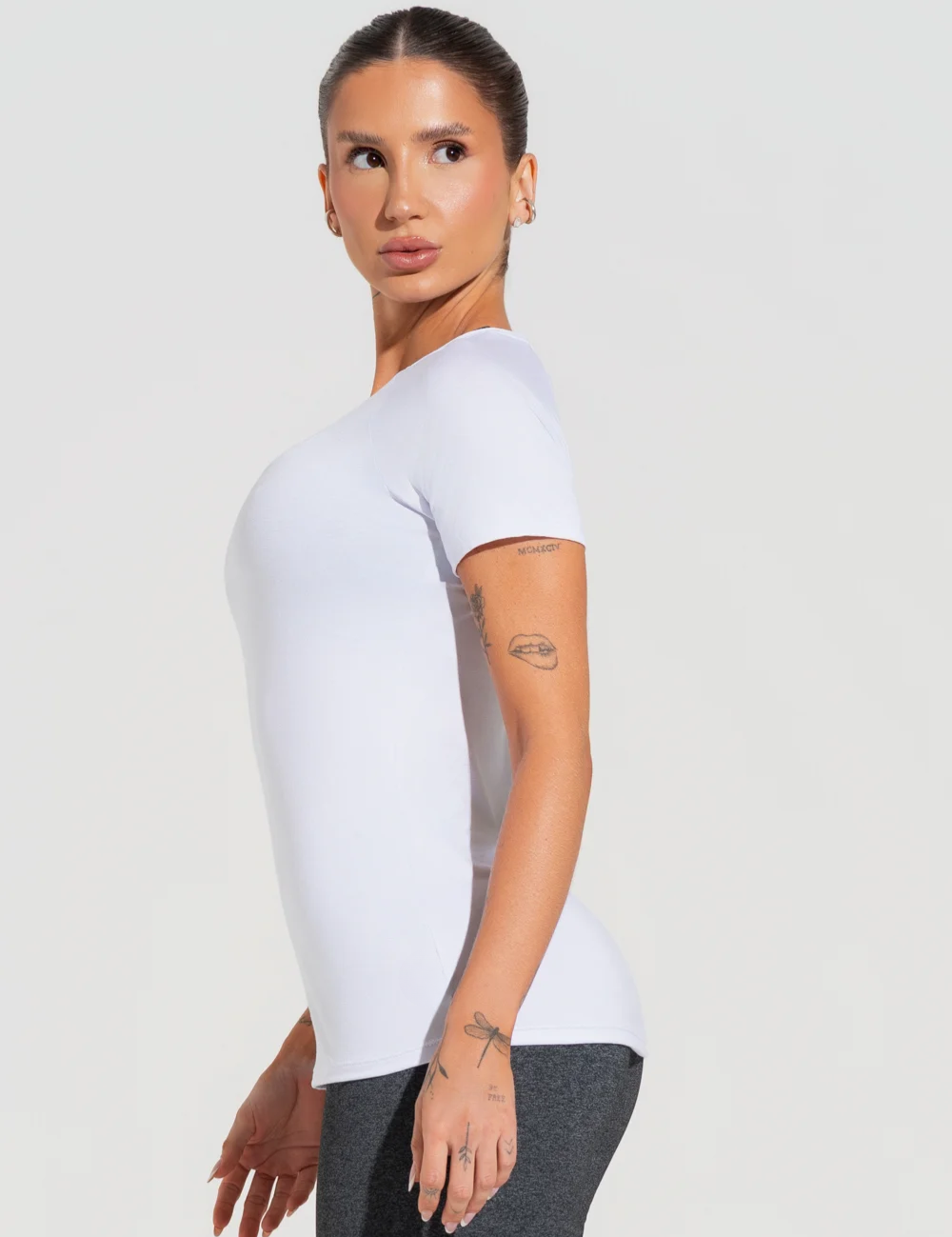 Blusa feminina com manga raglan soul