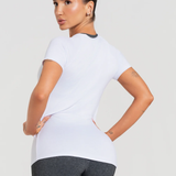 Blusa feminina com manga raglan soul