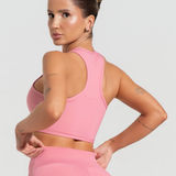 Cropped fitness feminino com cava americana soul