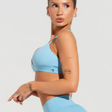 Cropped fitness feminino com cava americana soul